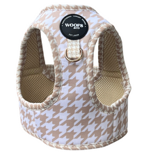  Step-In Harness - Houndstooth Beige- Step-In Hondentuigje