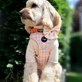 Step-In Harness - Houndstooth Blush- Step-In Hondentuigje