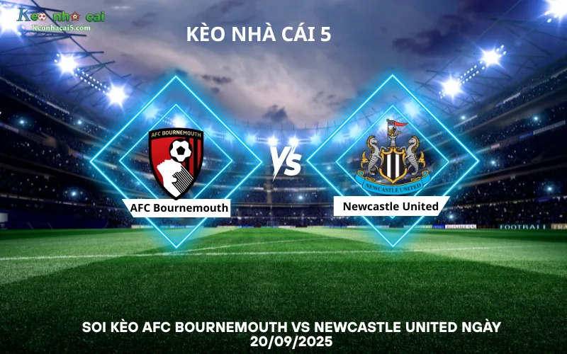 Soi kèo AFC Bournemouth vs Newcastle United