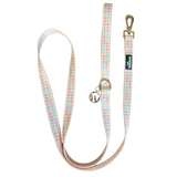 Leash with Charm - Houndstooth Blush - Hondenlijn