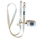 Leash with Charm - Houndstooth Beige - Hondenlijn