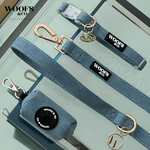 Woofs & Co - Poop Bag Holder Denim