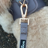 Leash with Charm - Ash - Hondenlijn met Charm - Taupe