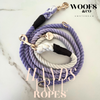 Hands-Free Rope Leash - Violet