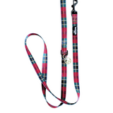 Leash - Tartan Red Woof Collection - Hondenlijn