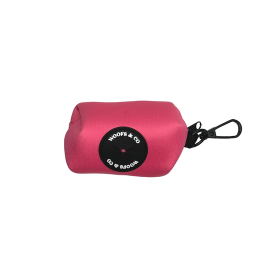 Poop Bag Holder - Clover Pink Collection