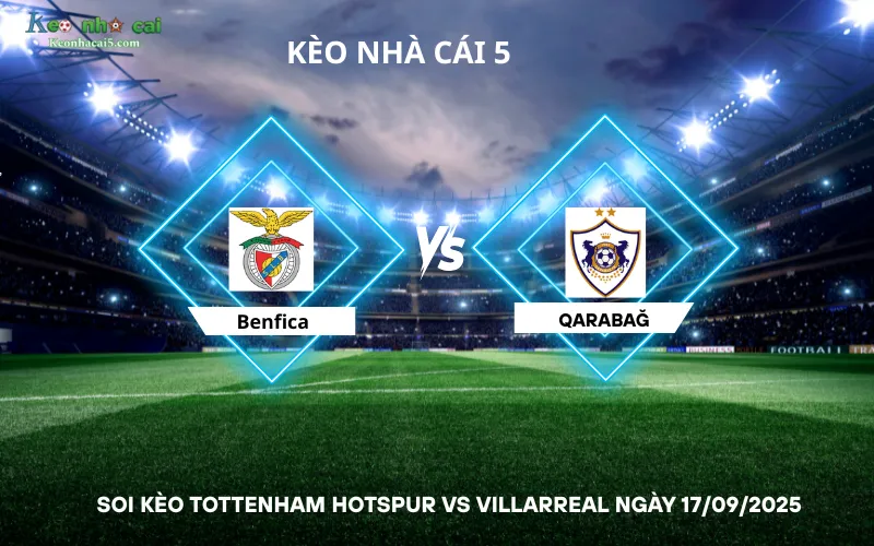 Soi kèo Benfica vs Qarabağ